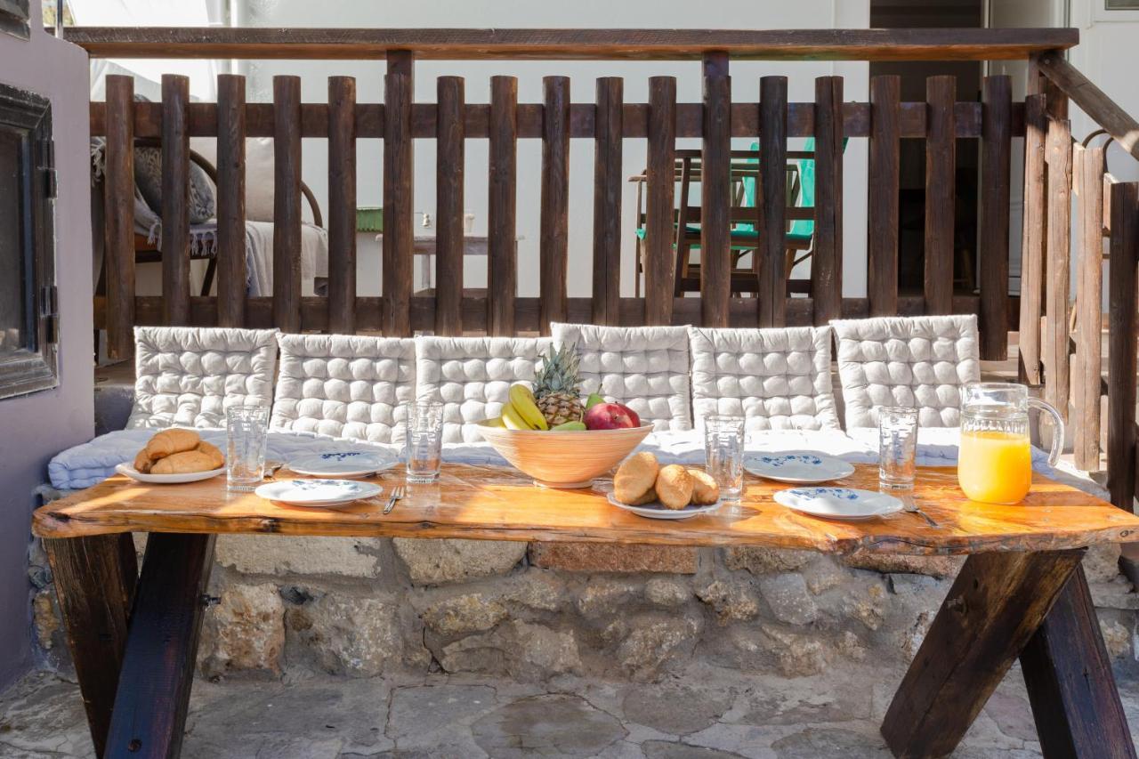 Christos Studios And Family Apartments Stegna Экстерьер фото