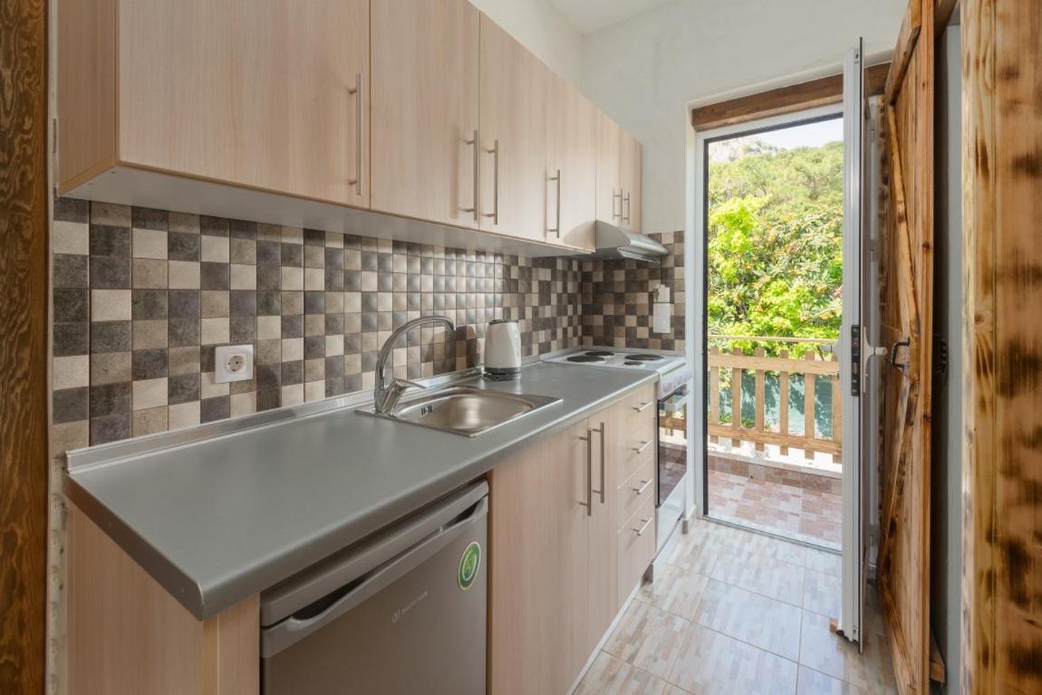 Christos Studios And Family Apartments Stegna Номер фото